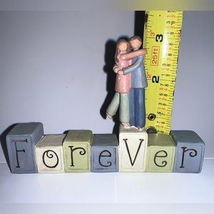 “Forever” ceramic figurine figure wedding anniversary love